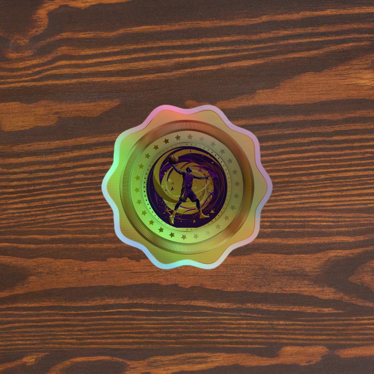 "Slamming Slammers" Holographic Stickers