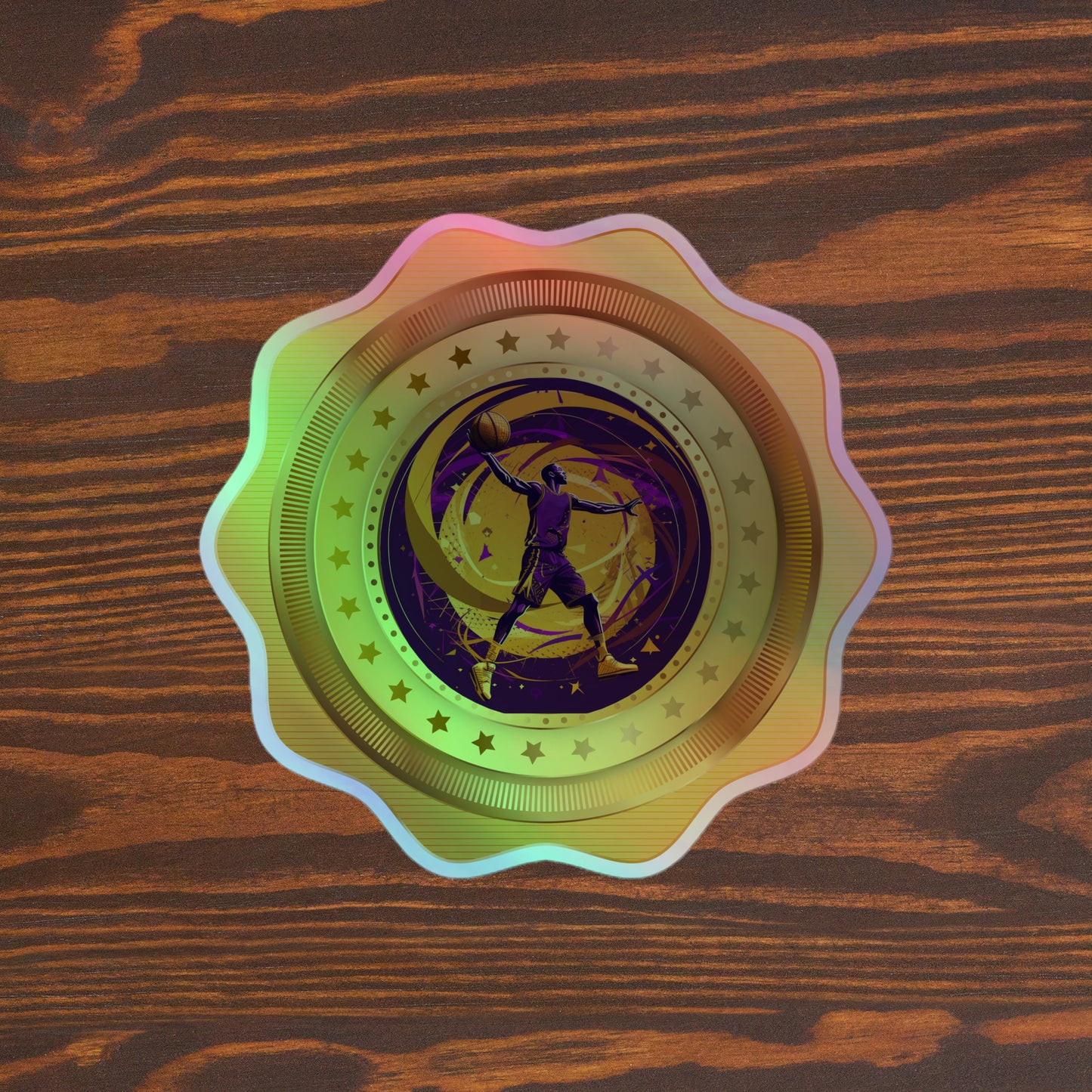 "Slamming Slammers" Holographic Stickers
