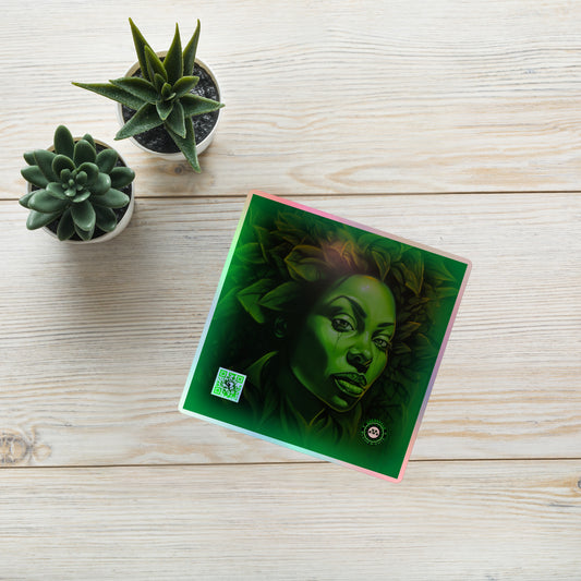 "Rasta" Holographic Stickers #2