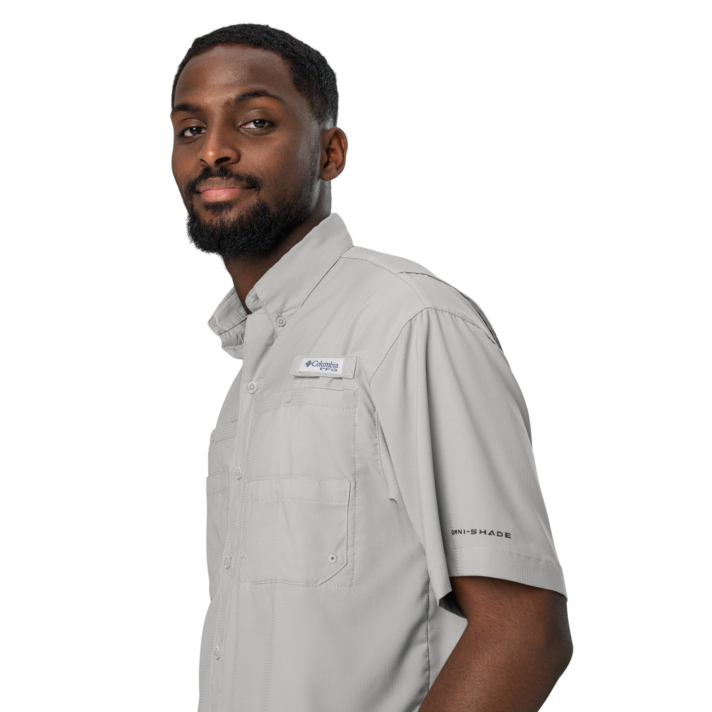 Columbia Men’s "Dark Sun" Short Sleeve Button Shirt