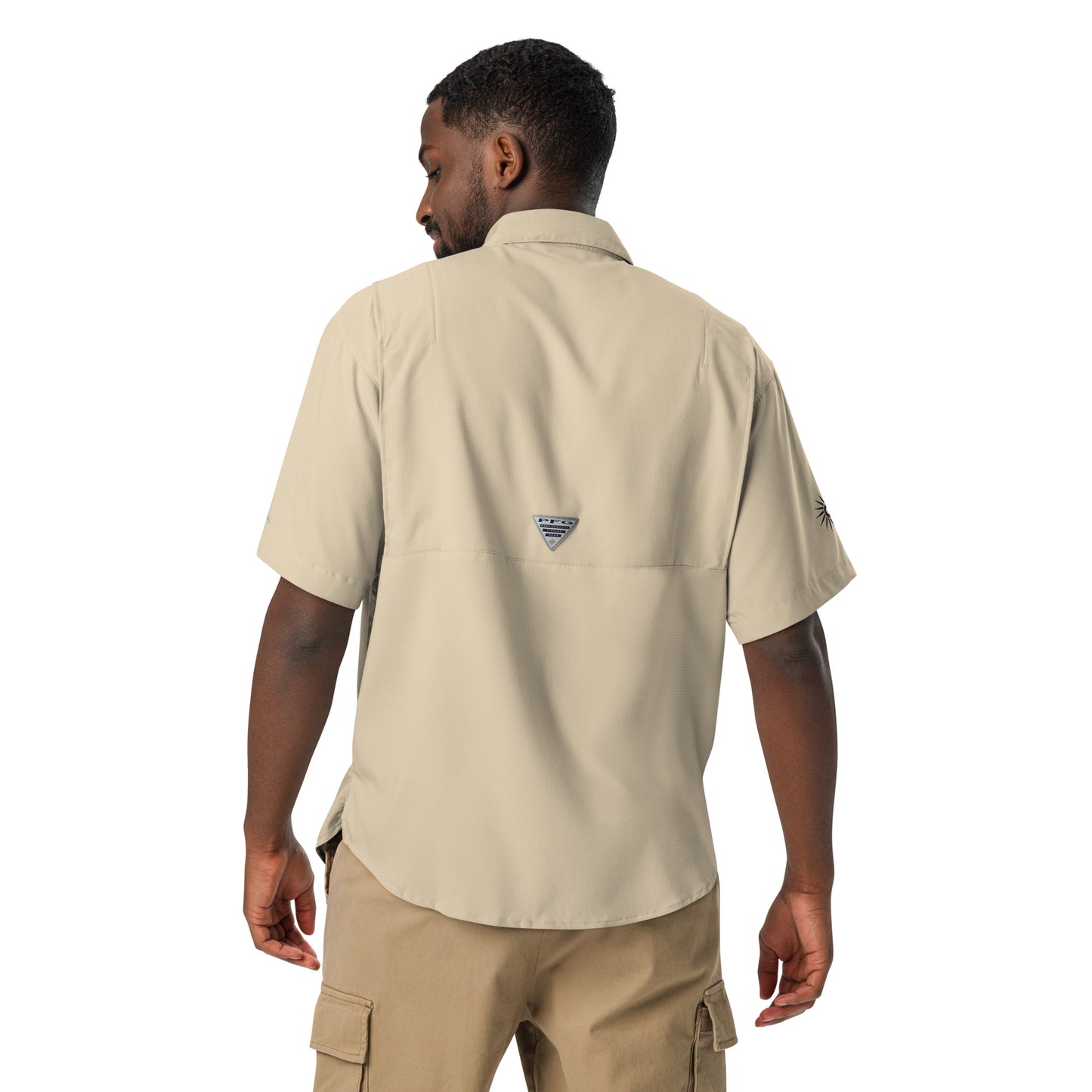 Columbia Men’s "Dark Sun" Short Sleeve Button Shirt