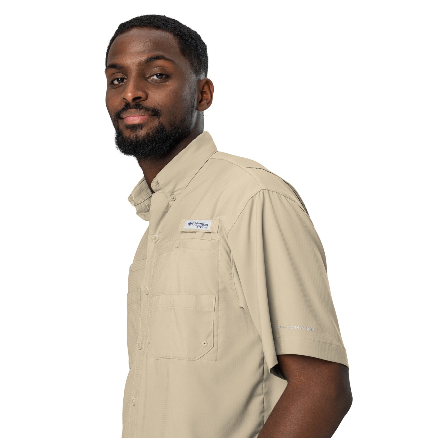 Columbia Men’s "Dark Sun" Short Sleeve Button Shirt