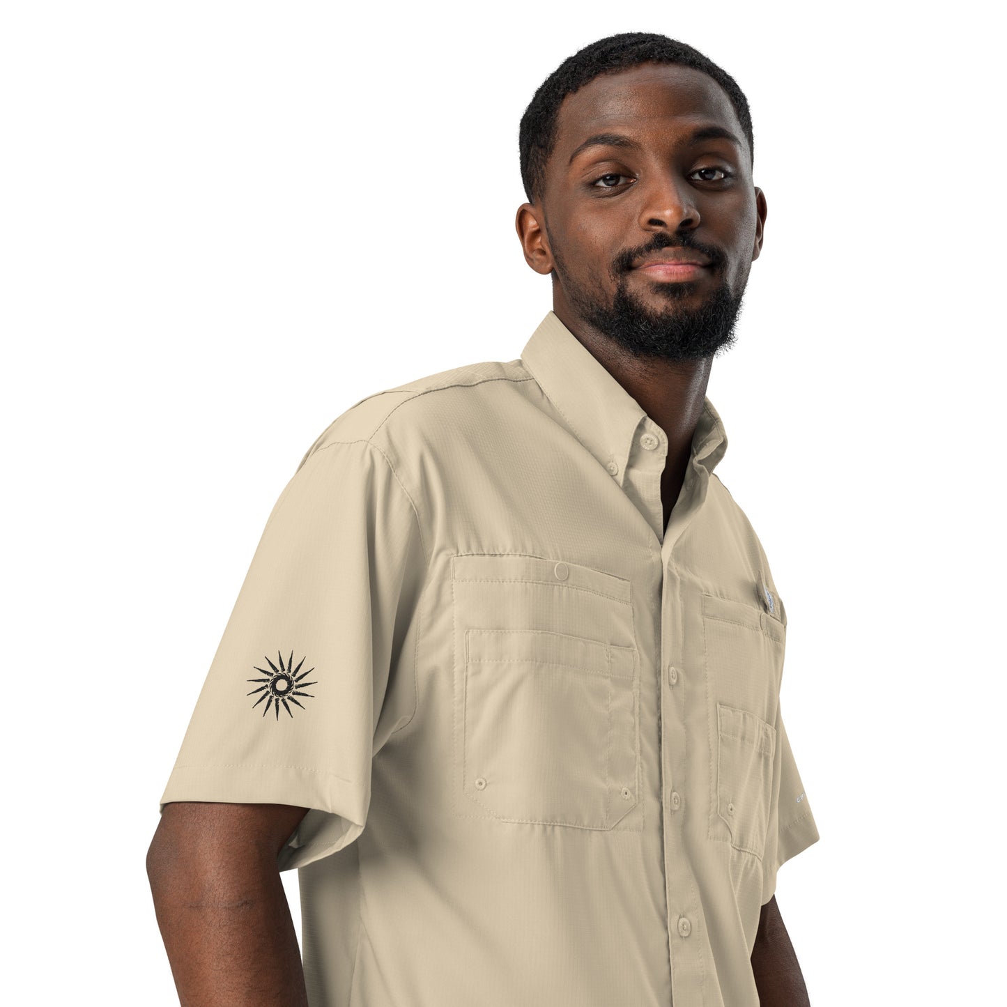 Columbia Men’s "Dark Sun" Short Sleeve Button Shirt