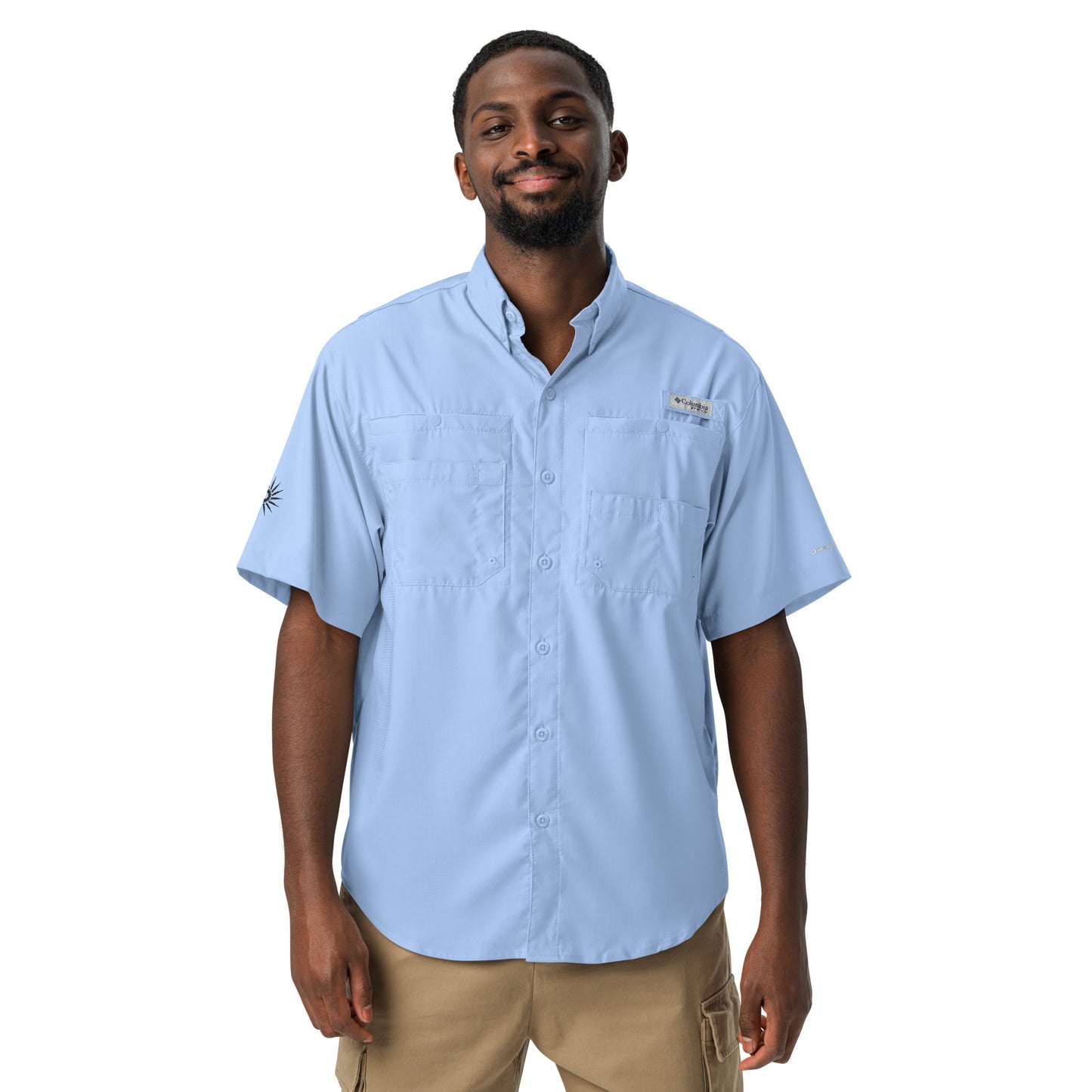 Columbia Men’s "Dark Sun" Short Sleeve Button Shirt