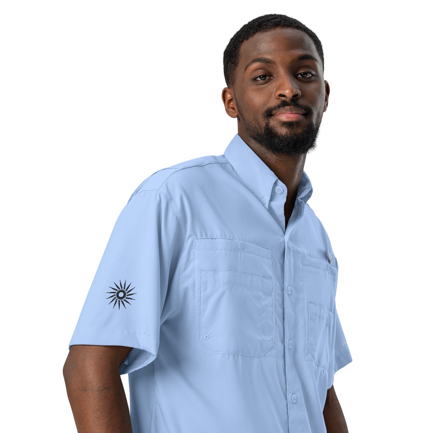 Columbia Men’s "Dark Sun" Short Sleeve Button Shirt