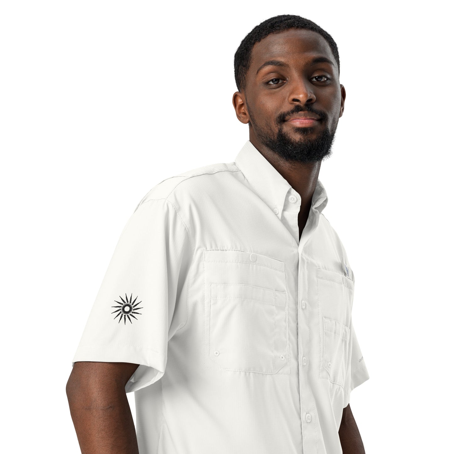 Columbia Men’s "Dark Sun" Short Sleeve Button Shirt