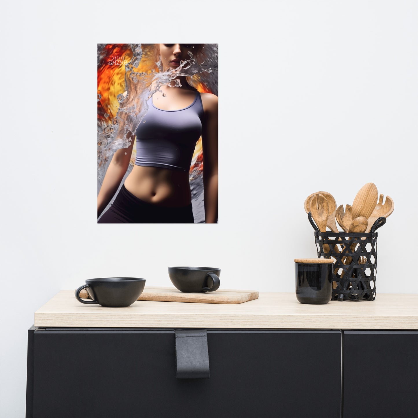 "Post Workout" Photo Poster
