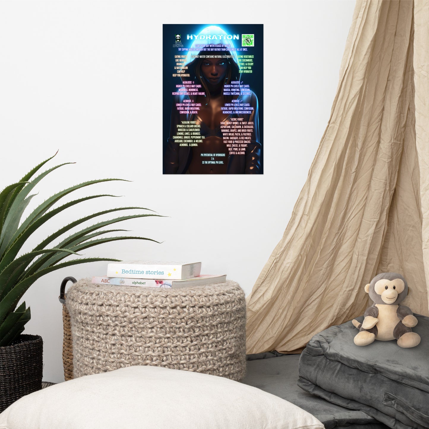 "Hydration" Photo Paper Poster