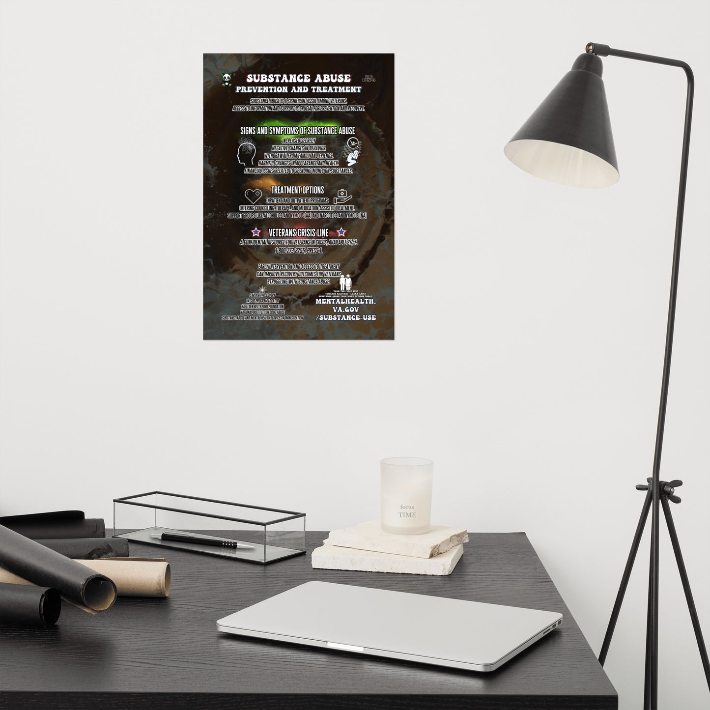 "Substance Abuse" Photo Poster