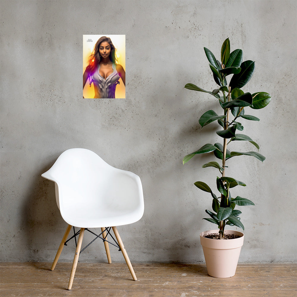 "Serene Sunset" Photo Poster