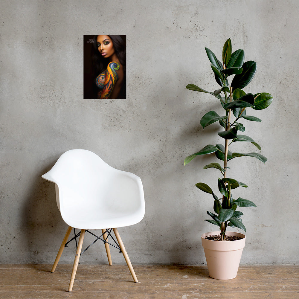 "Shoulder Of Gabon" Photo Poster