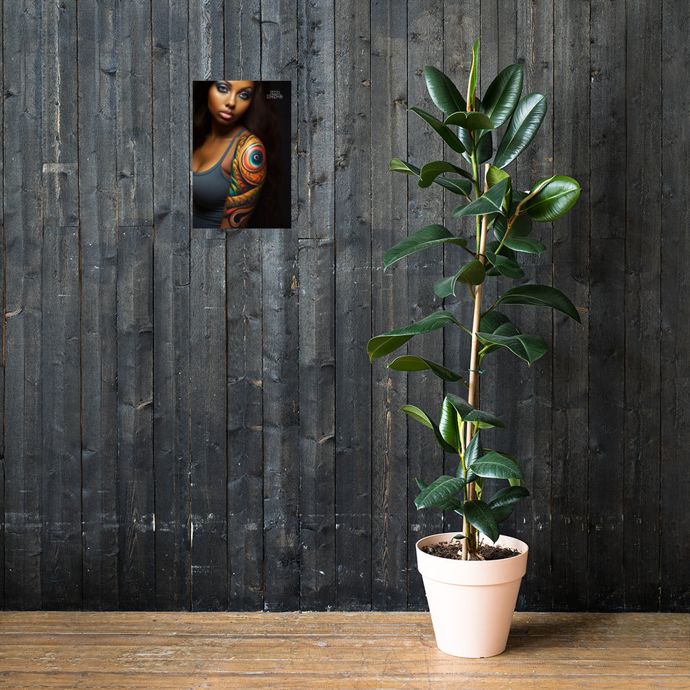 "Shoulder Of Burkina Faso" Photo Poster