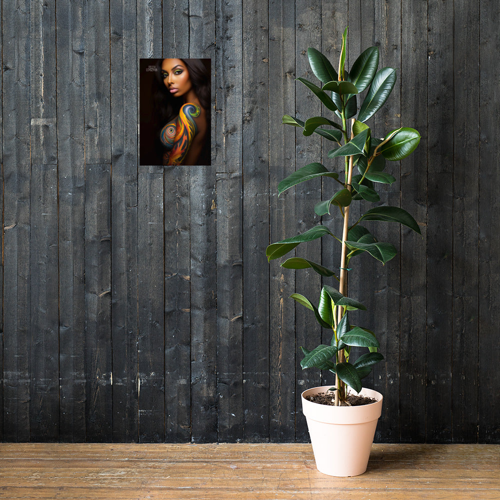 "Shoulder Of Gabon" Photo Poster