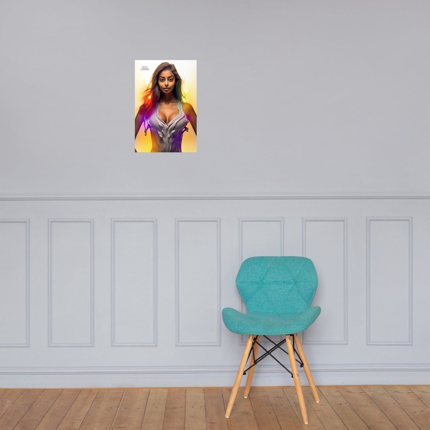 "Serene Sunset" Photo Poster