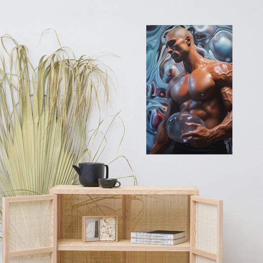 "Bubble Popper" Photo Poster