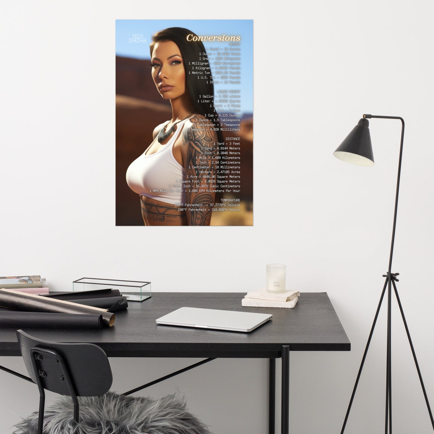 "Conversion Rates" Photo Poster (Right Side) #3
