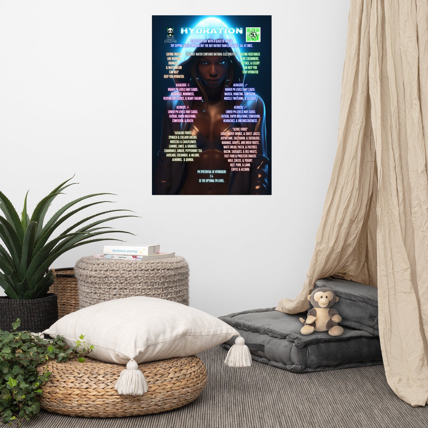 "Hydration" Photo Paper Poster