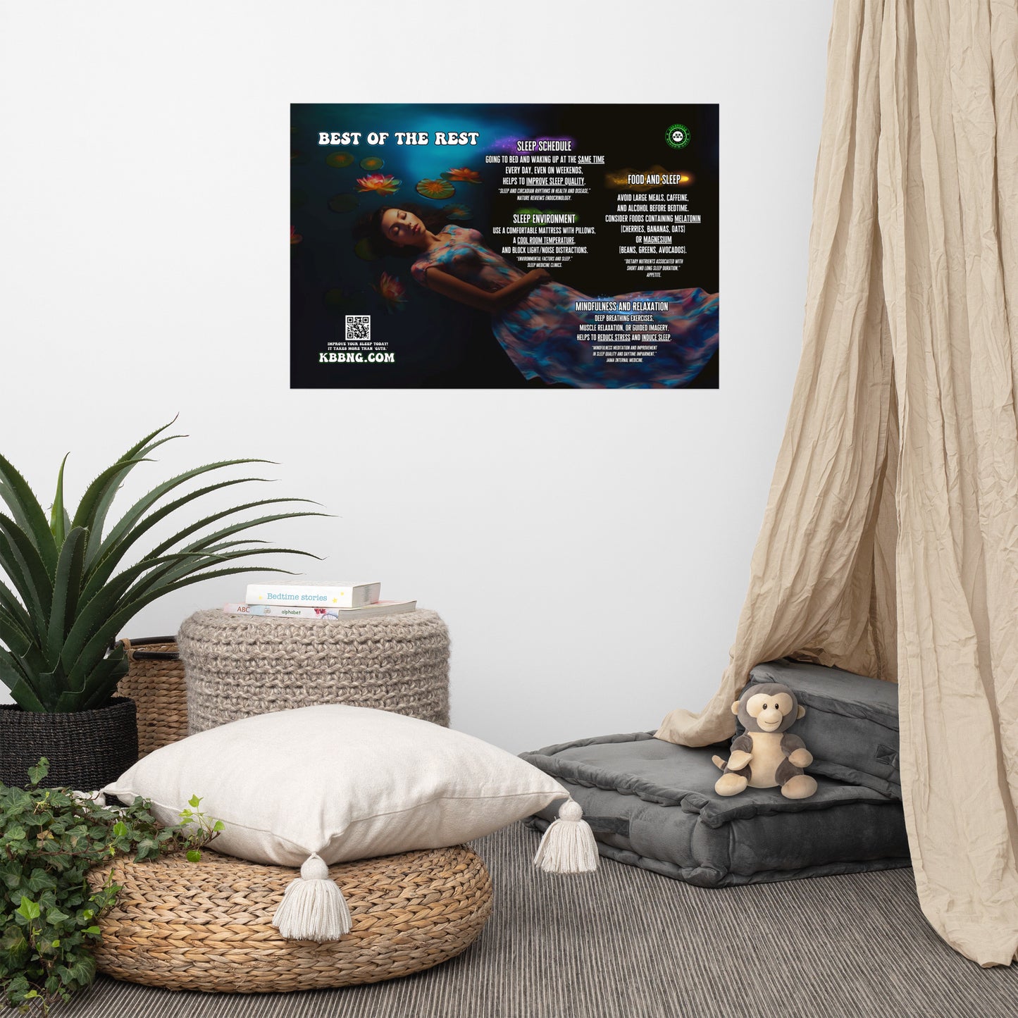 "Best Of The Rest" Quality Sleep Photo Poster
