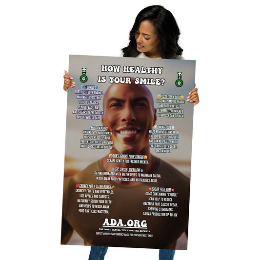 "How Healthy Is Your Smile?" Photo Poster