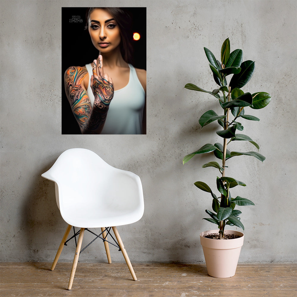 "Deuces" Photo Poster