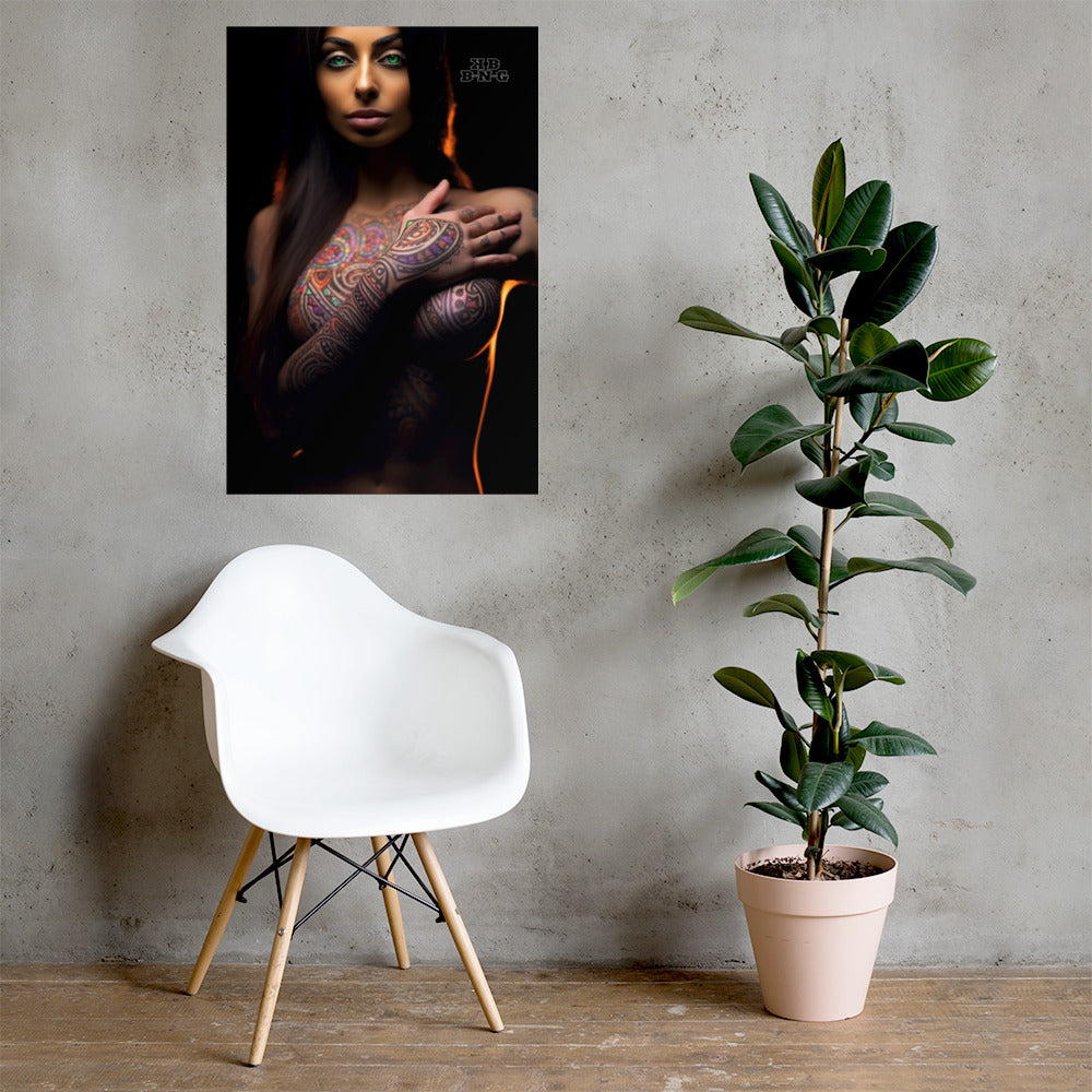 "The Stare" Photo Poster