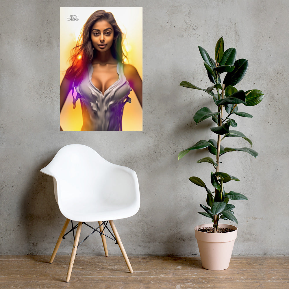 "Serene Sunset" Photo Poster
