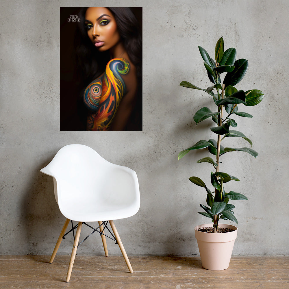 "Shoulder Of Gabon" Photo Poster