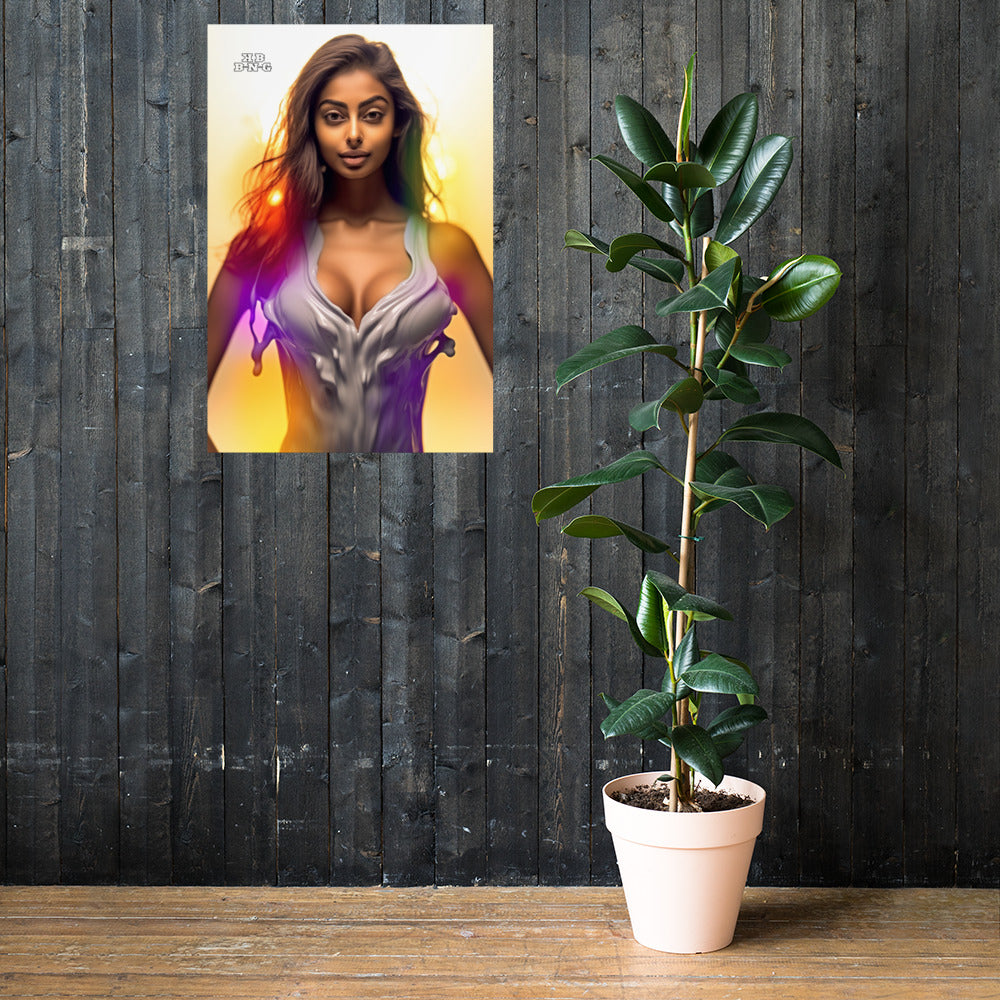 "Serene Sunset" Photo Poster