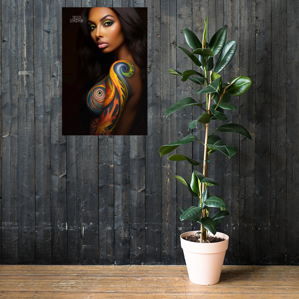 "Shoulder Of Gabon" Photo Poster