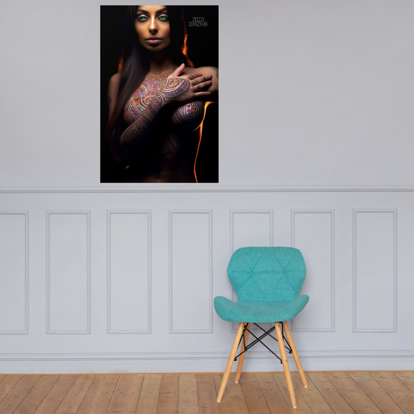 "The Stare" Photo Poster