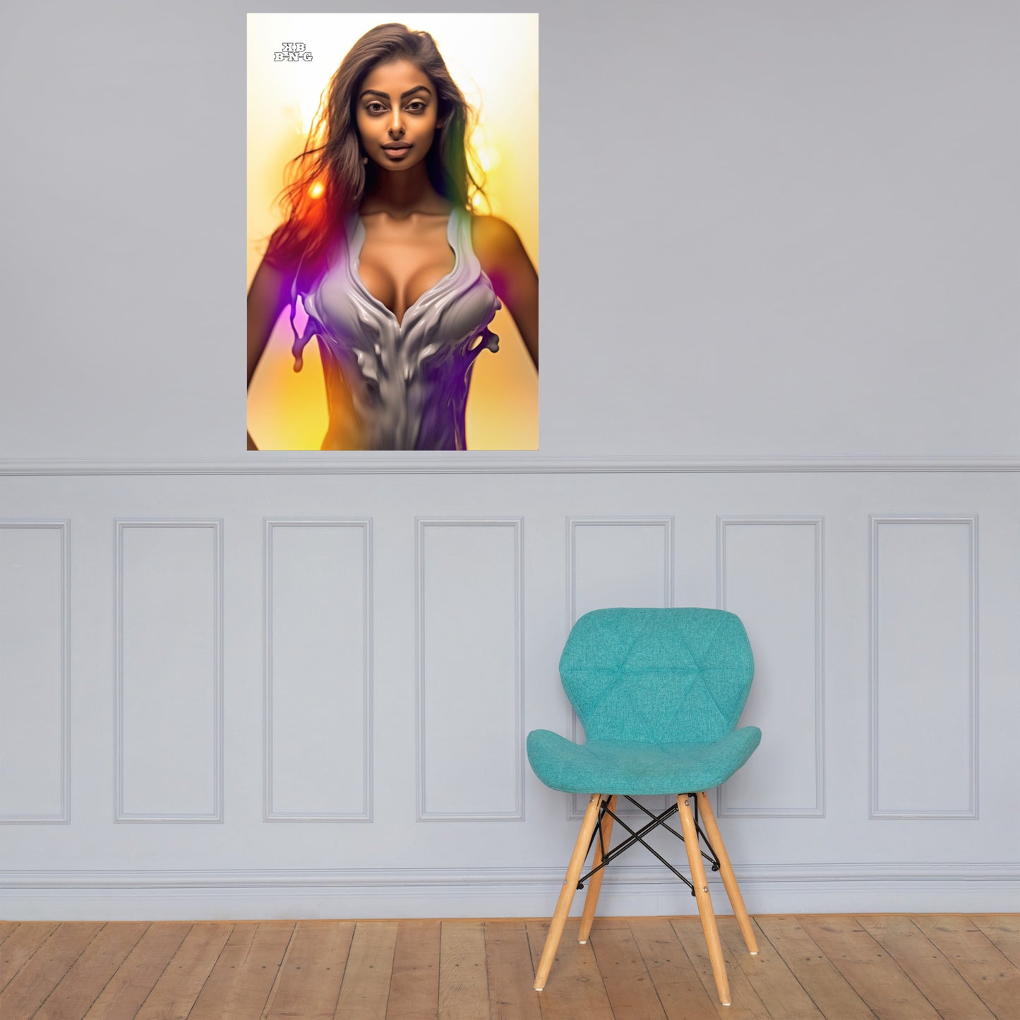 "Serene Sunset" Photo Poster