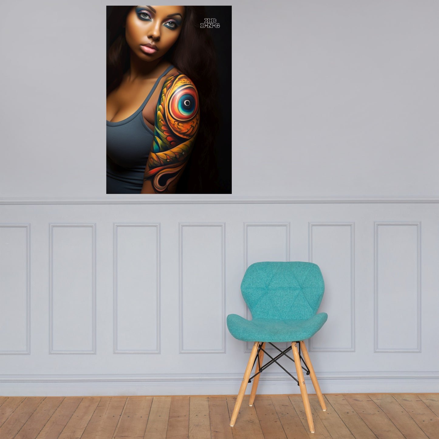 "Shoulder Of Burkina Faso" Photo Poster