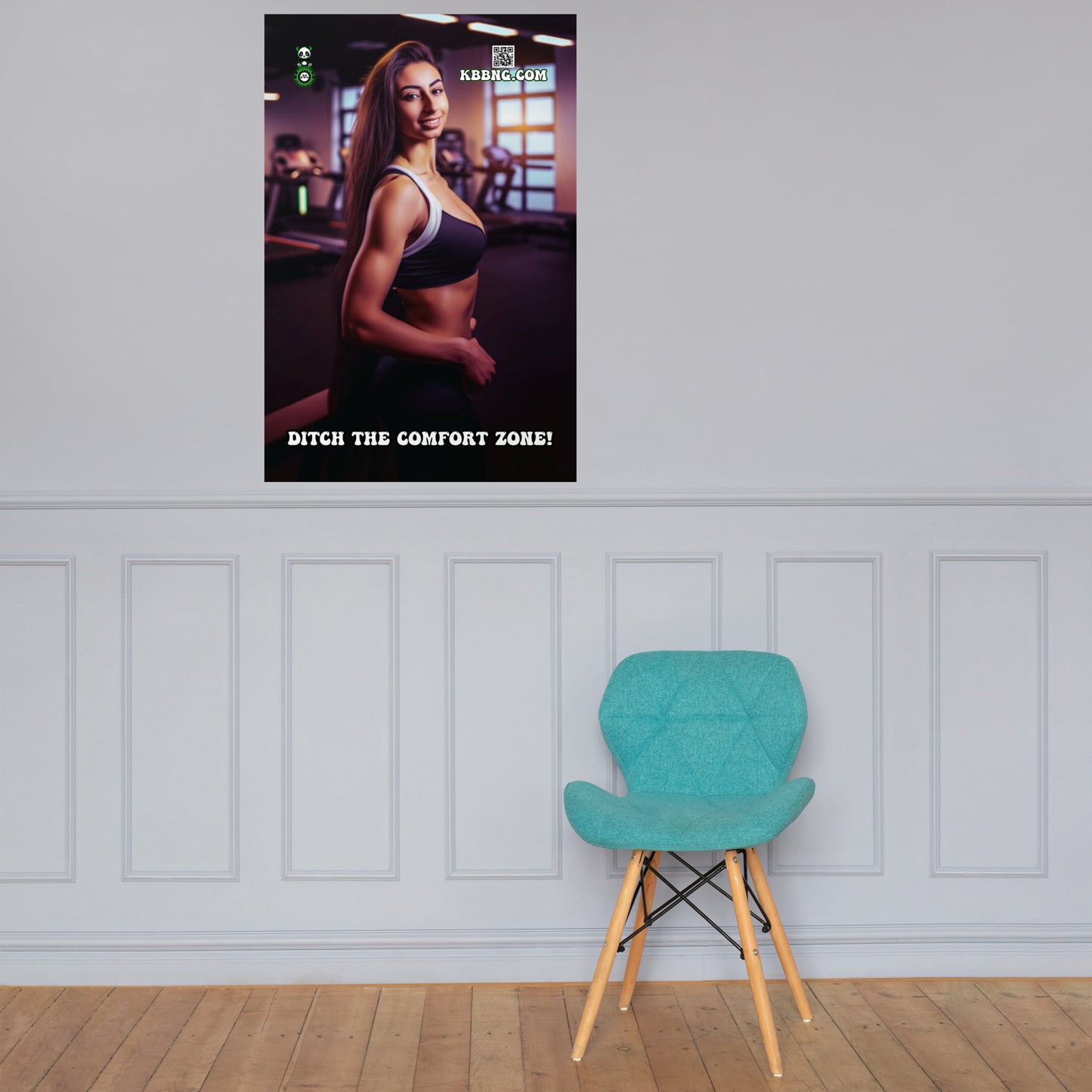 "Ditch The Comfort Zone!" Photo Poster