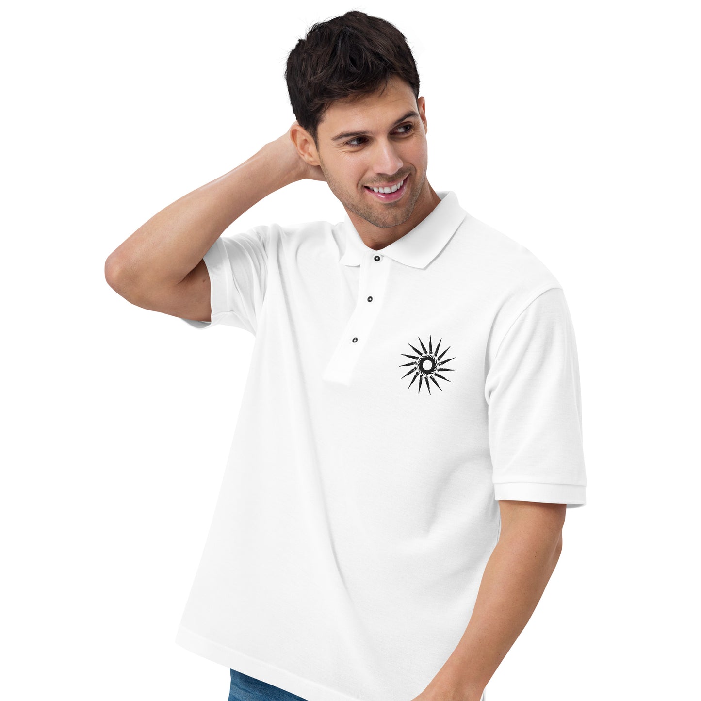 "Dark Sun" Men's Premium Polo