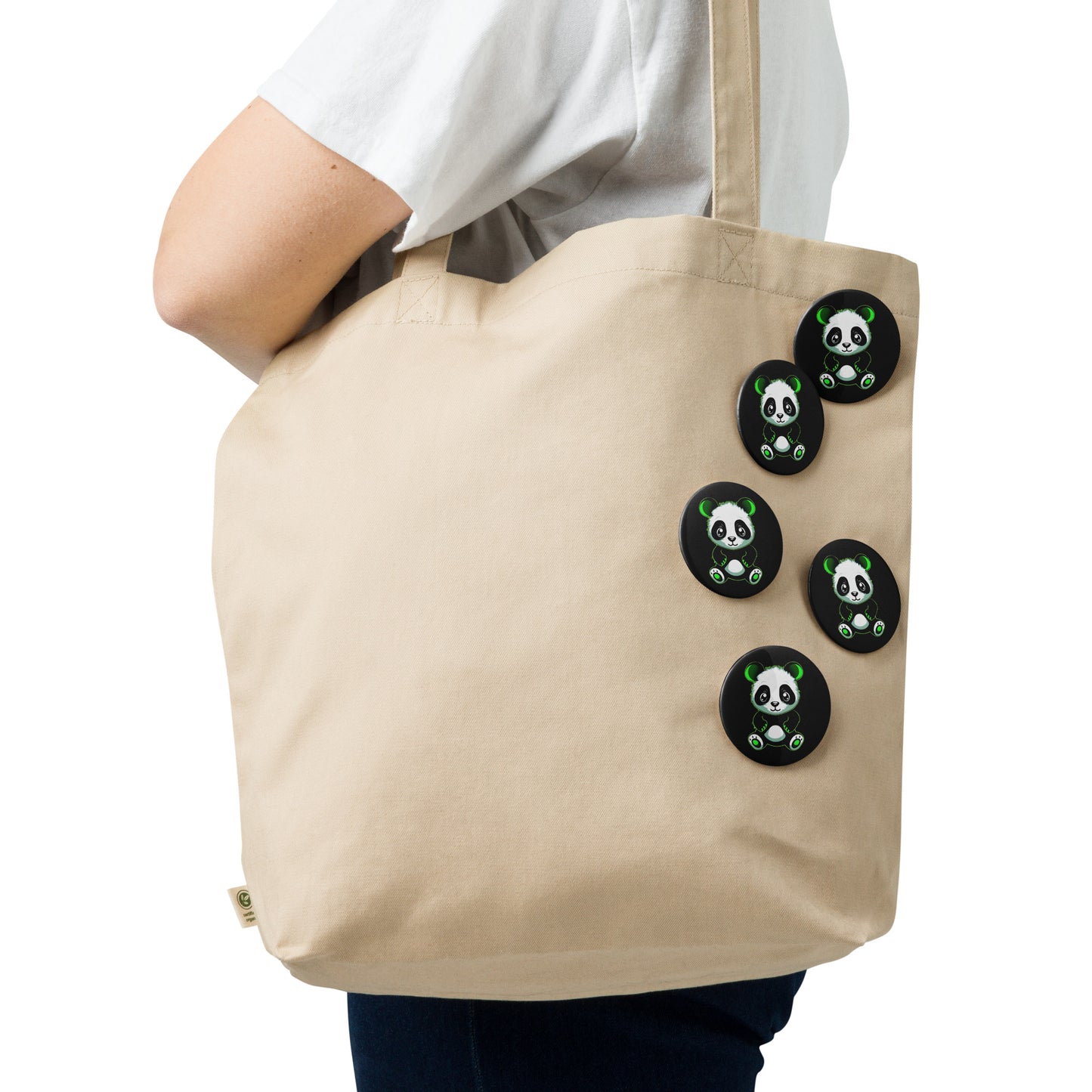 KBBNG Panda Button Pin Set