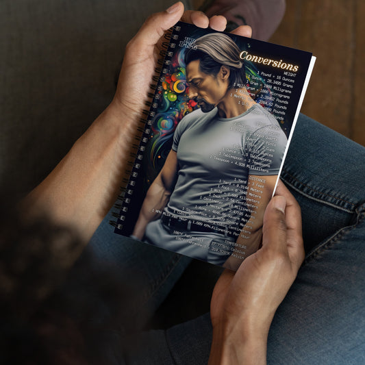 "Conversion Rates" Spiral Notebook #6