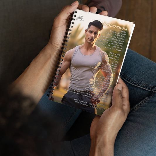 "Conversion Rates" Spiral Notebook #8