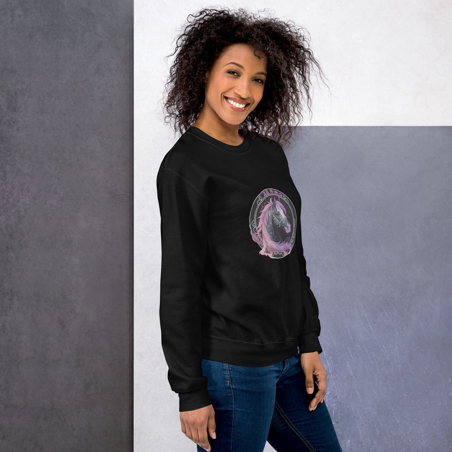 "Cotton Candy Horse" Sweatshirt