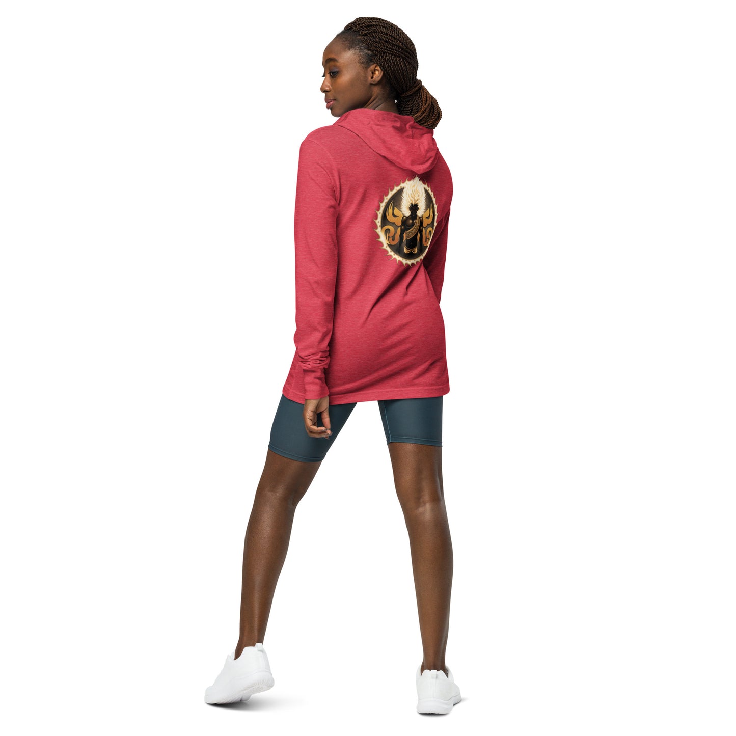 "Unlocked Potential" Hooded Long-Sleeve Tee