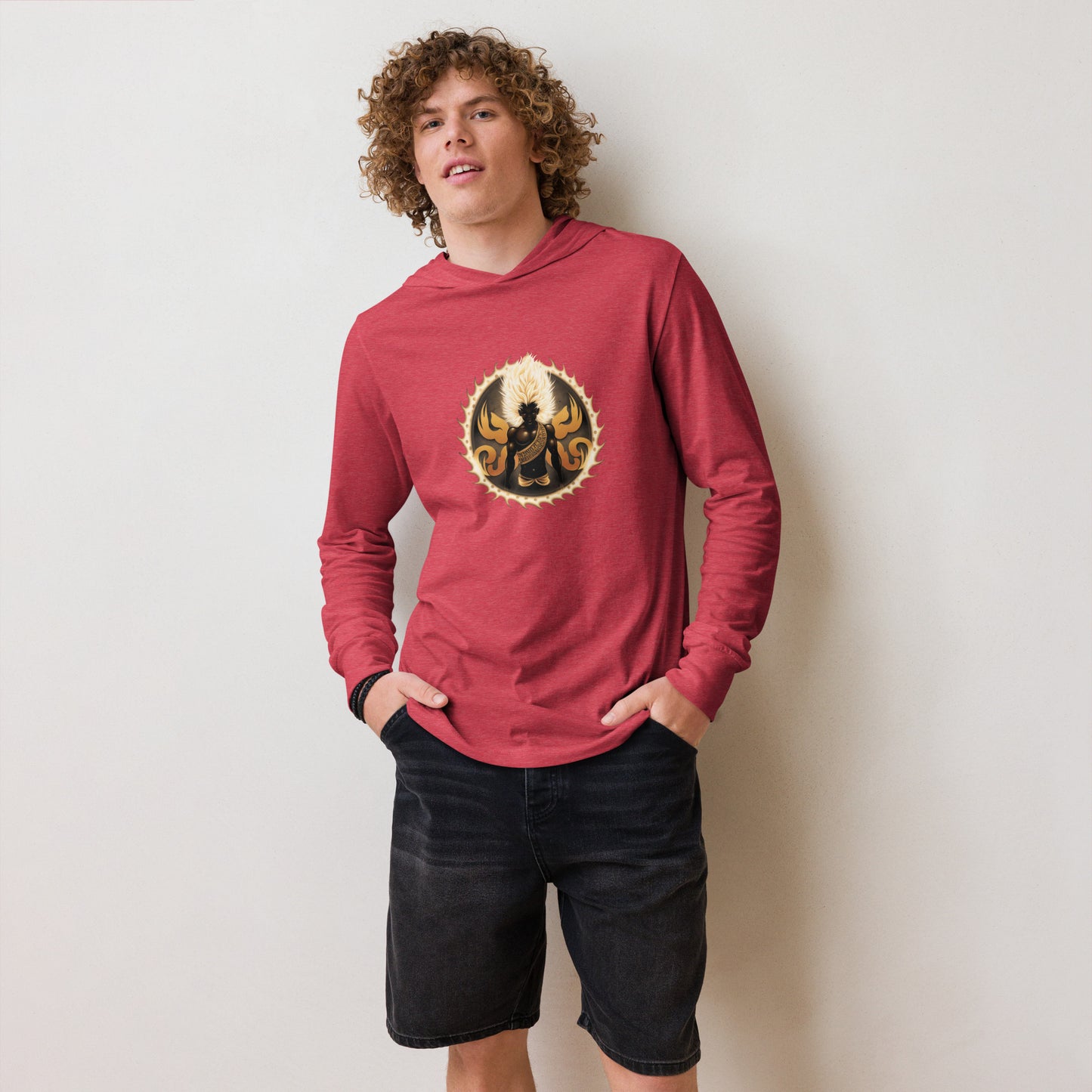 "Unlocked Potential" Hooded Long-Sleeve Tee