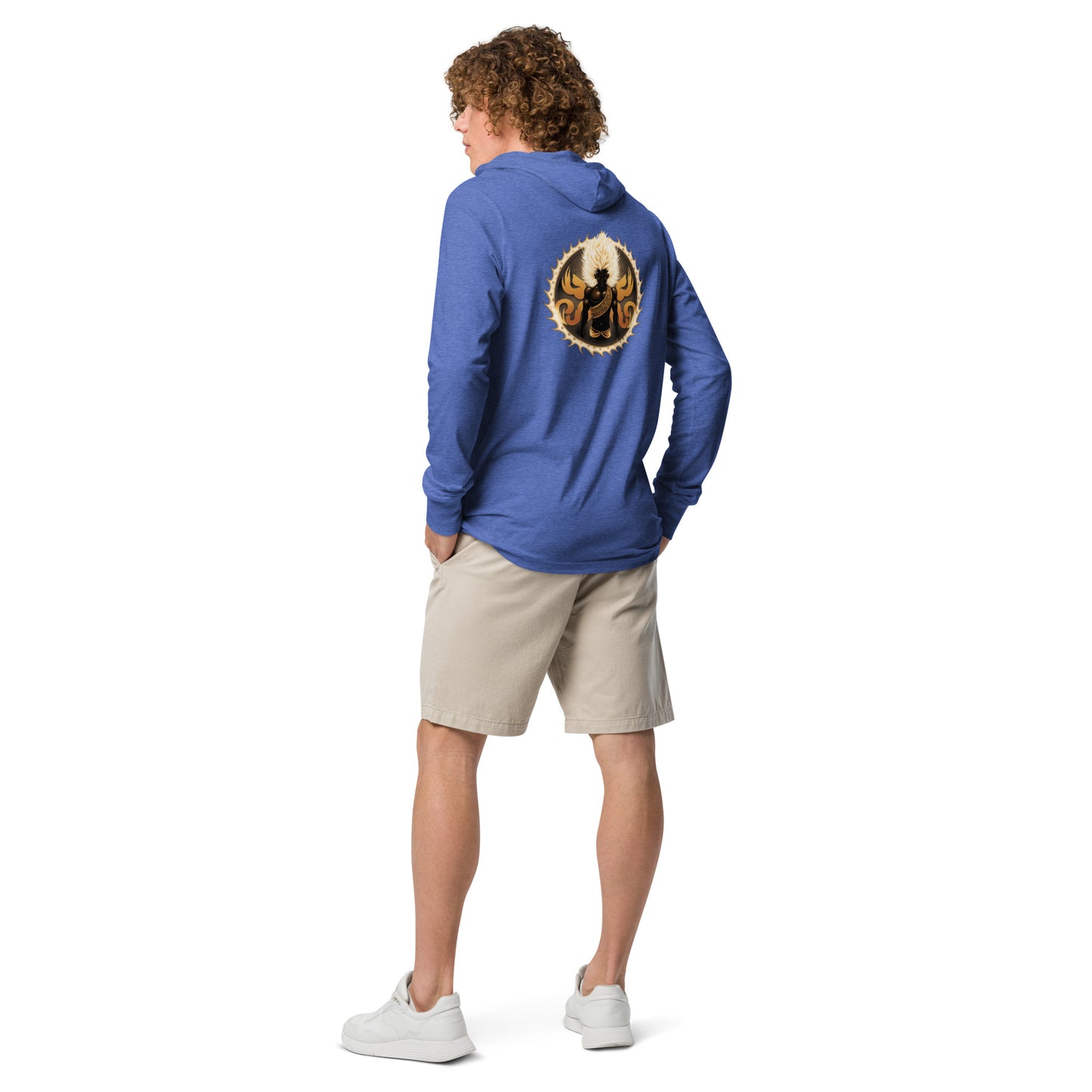 "Unlocked Potential" Hooded Long-Sleeve Tee