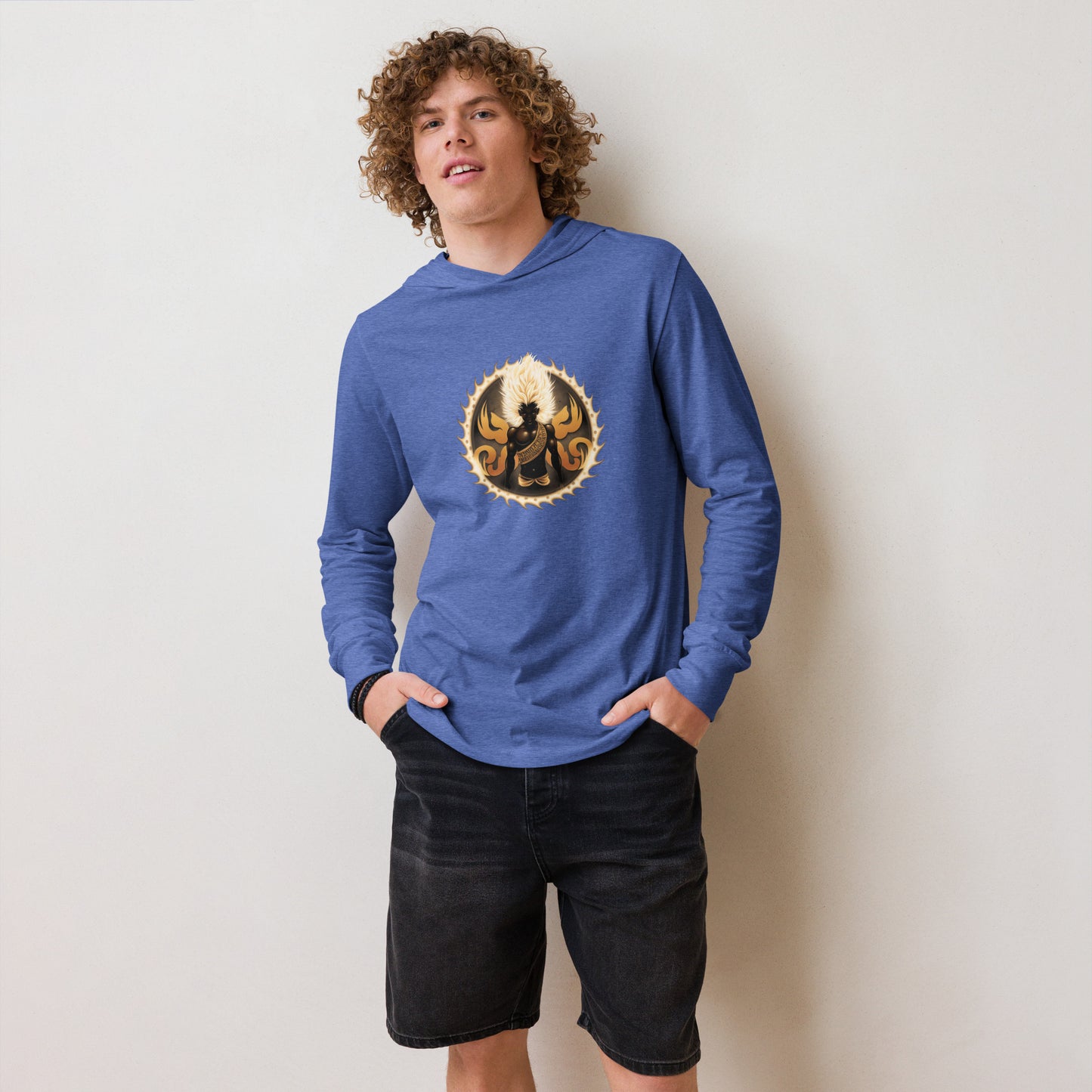 "Unlocked Potential" Hooded Long-Sleeve Tee