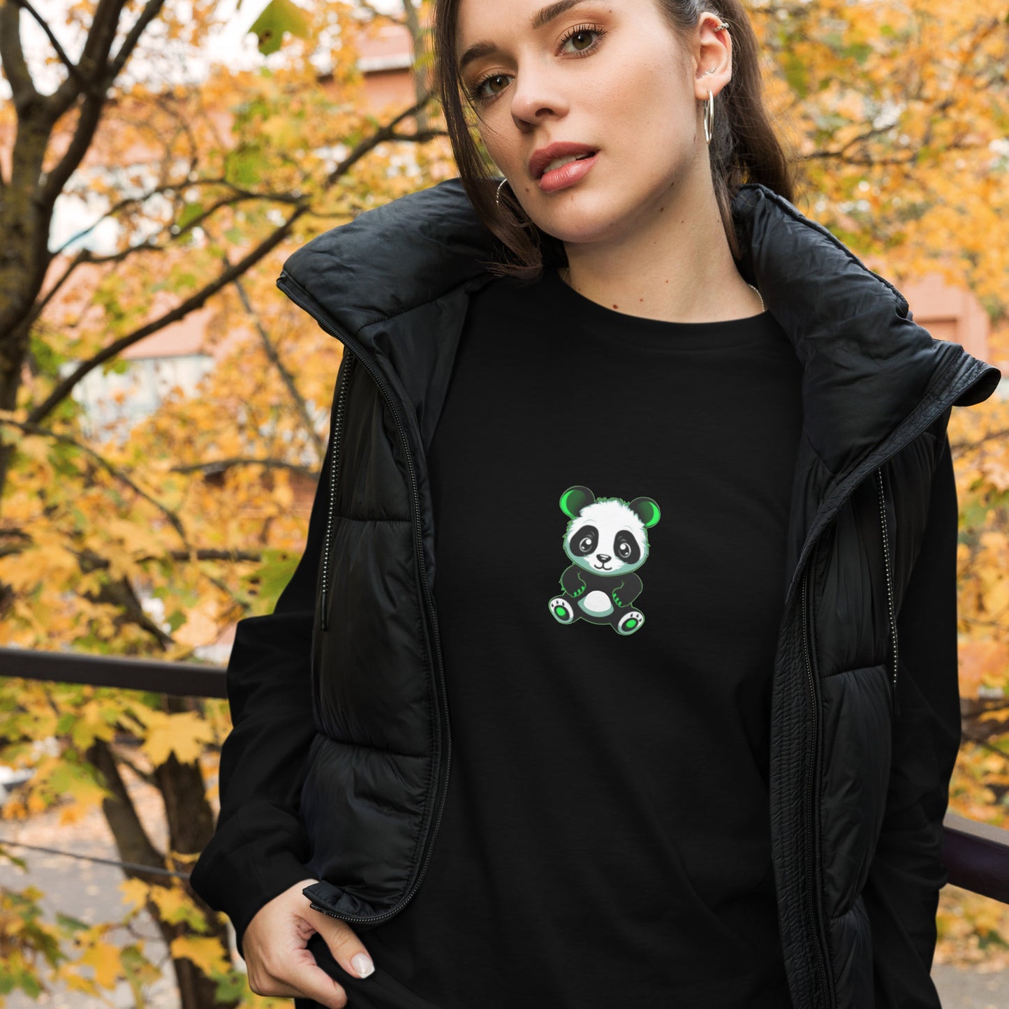 KBBNG Panda Long Sleeve Tee