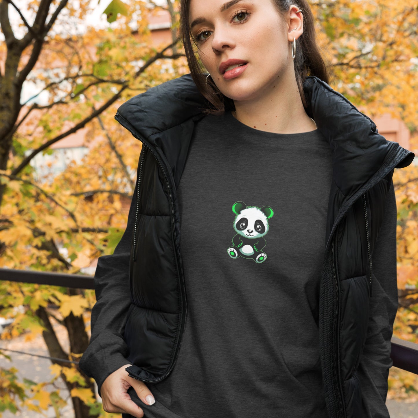 KBBNG Panda Long Sleeve Tee