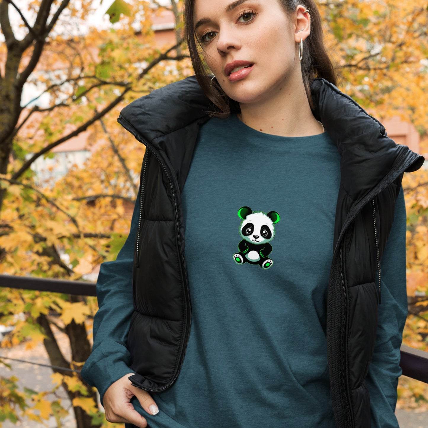 KBBNG Panda Long Sleeve Tee