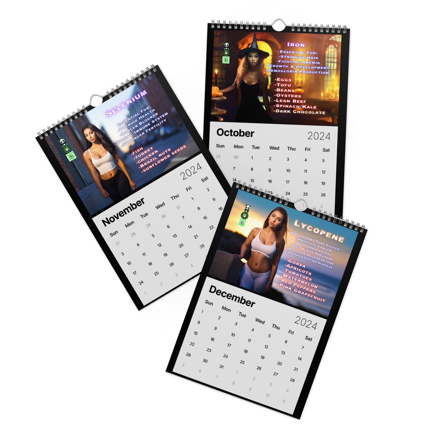"Strength & Beauty" Wall Calendar (2024)