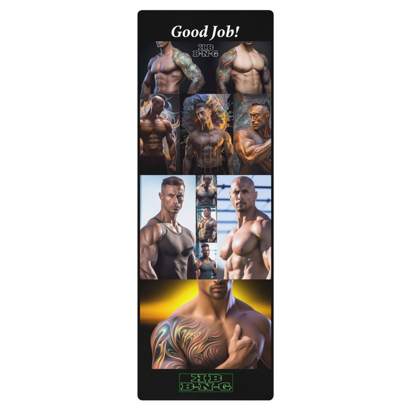 "Good Job!" Yoga Mat