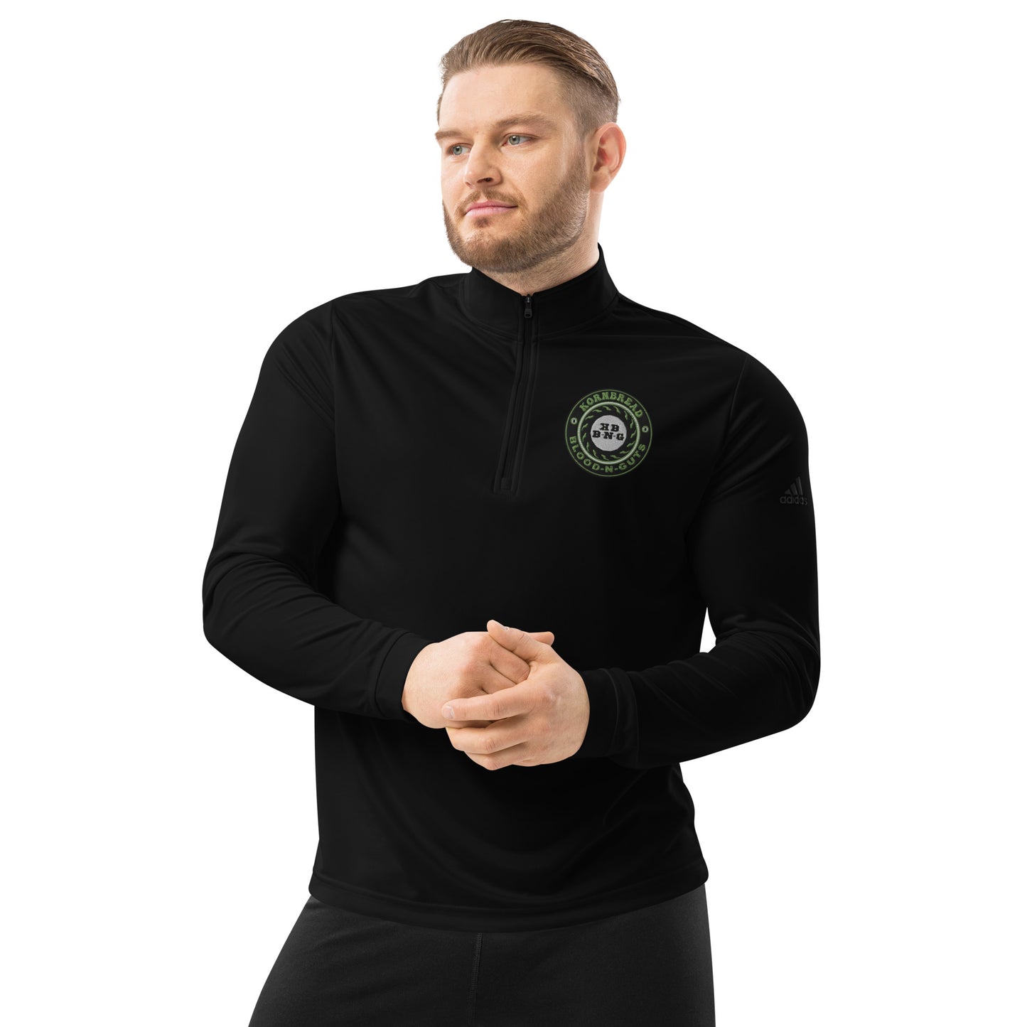 Adidas KBBNG Badge Quarter Zip Pullover