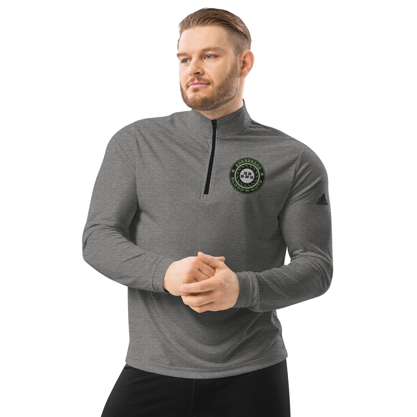 Adidas KBBNG Badge Quarter Zip Pullover