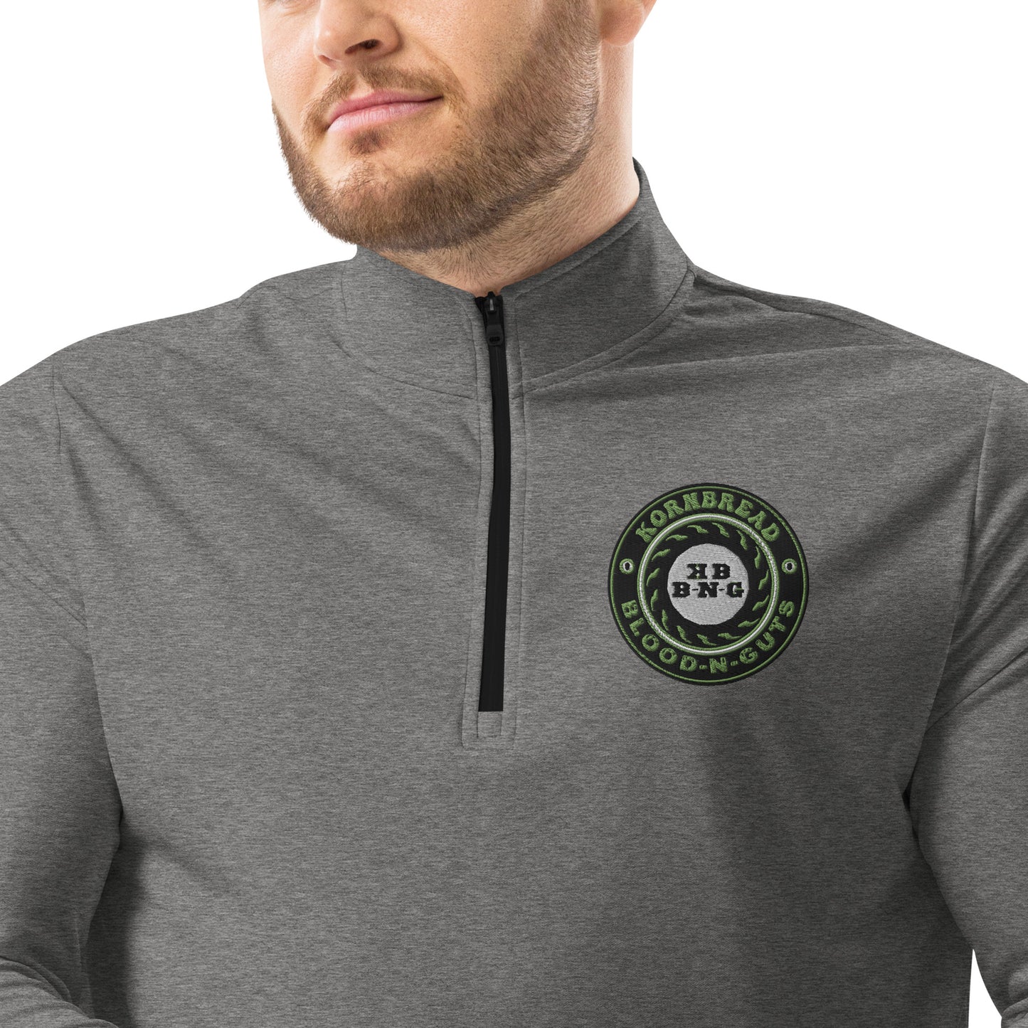 Adidas KBBNG Badge Quarter Zip Pullover